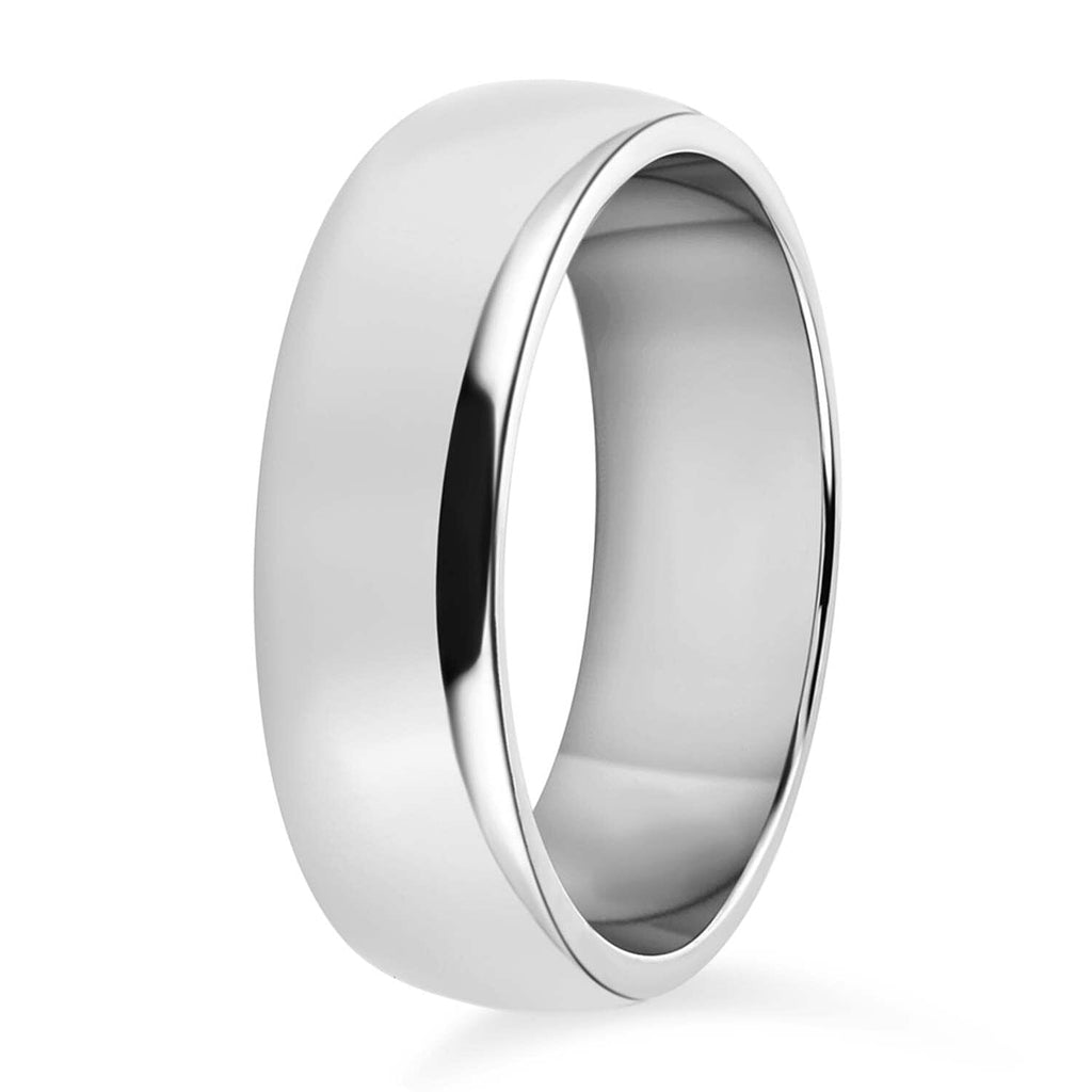 RHAPSODY The Eternity Collection - 950 Platinum Band Ring, Platinum Wt. 7.06 Gms.