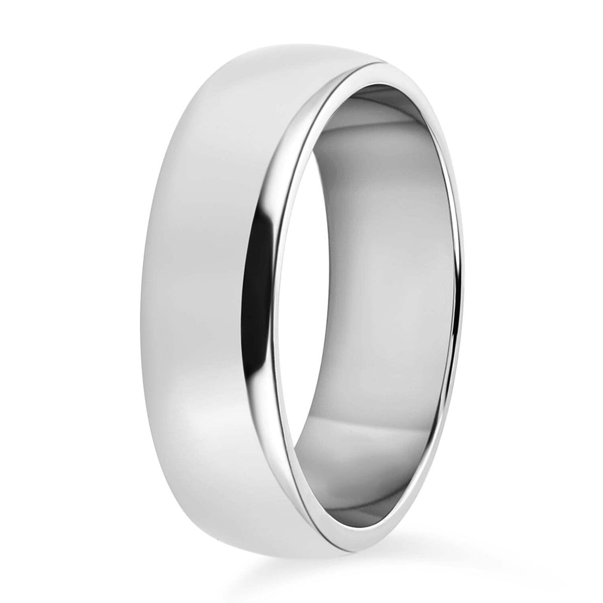 950 Platinum Band Ring, Platinum wt 6.96 Gms. 3280792 4