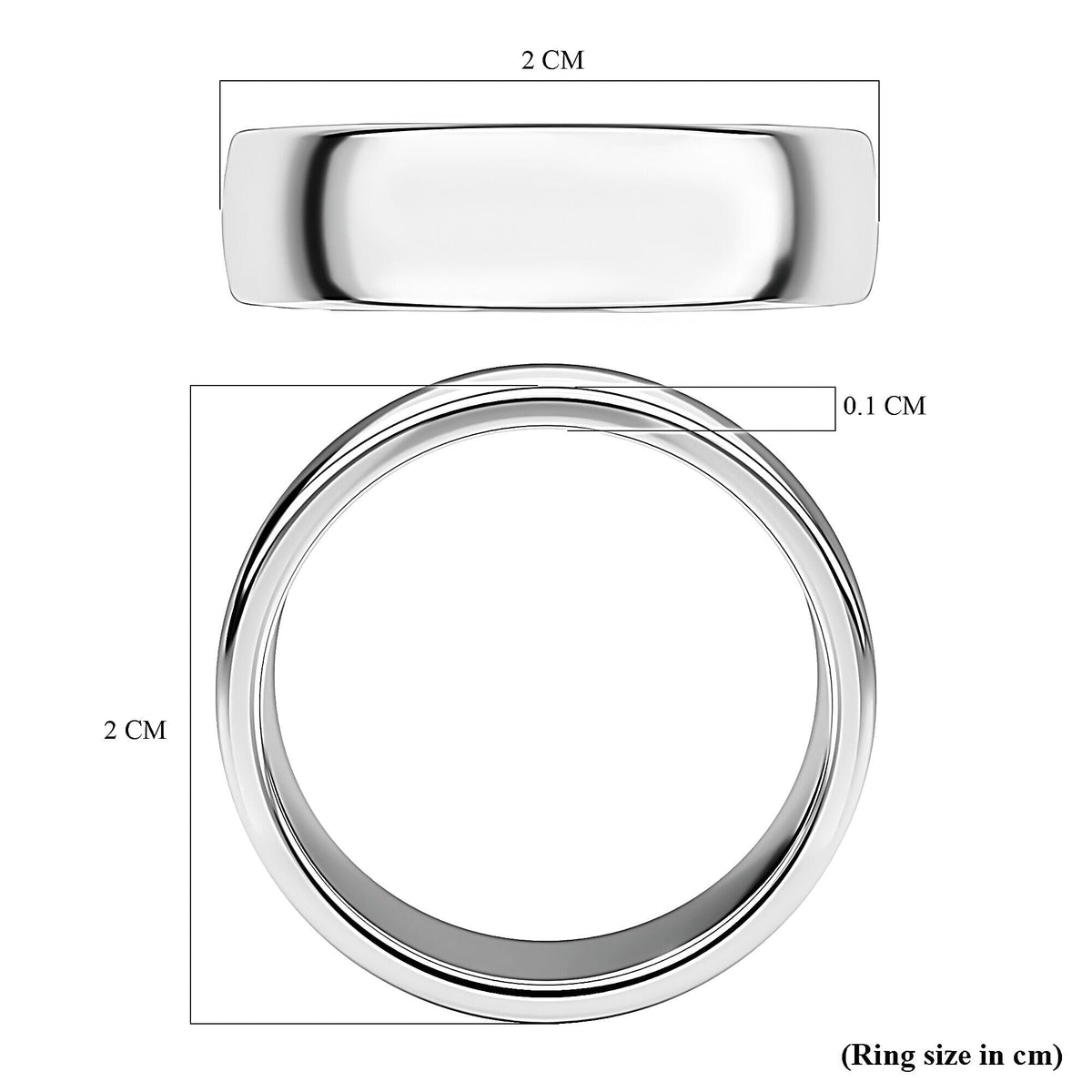 950 Platinum Band Ring, Platinum wt 6.96 Gms. 3280792 6