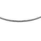 950 Platinum Diamond Cut Curb Chain 16 Inch with Supreme Finish