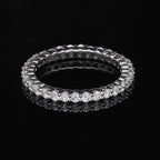 RHAPSODY 950 Platinum IGI Certified Diamond (VS/E-F) Eternity  Ring 1.00 Ct.