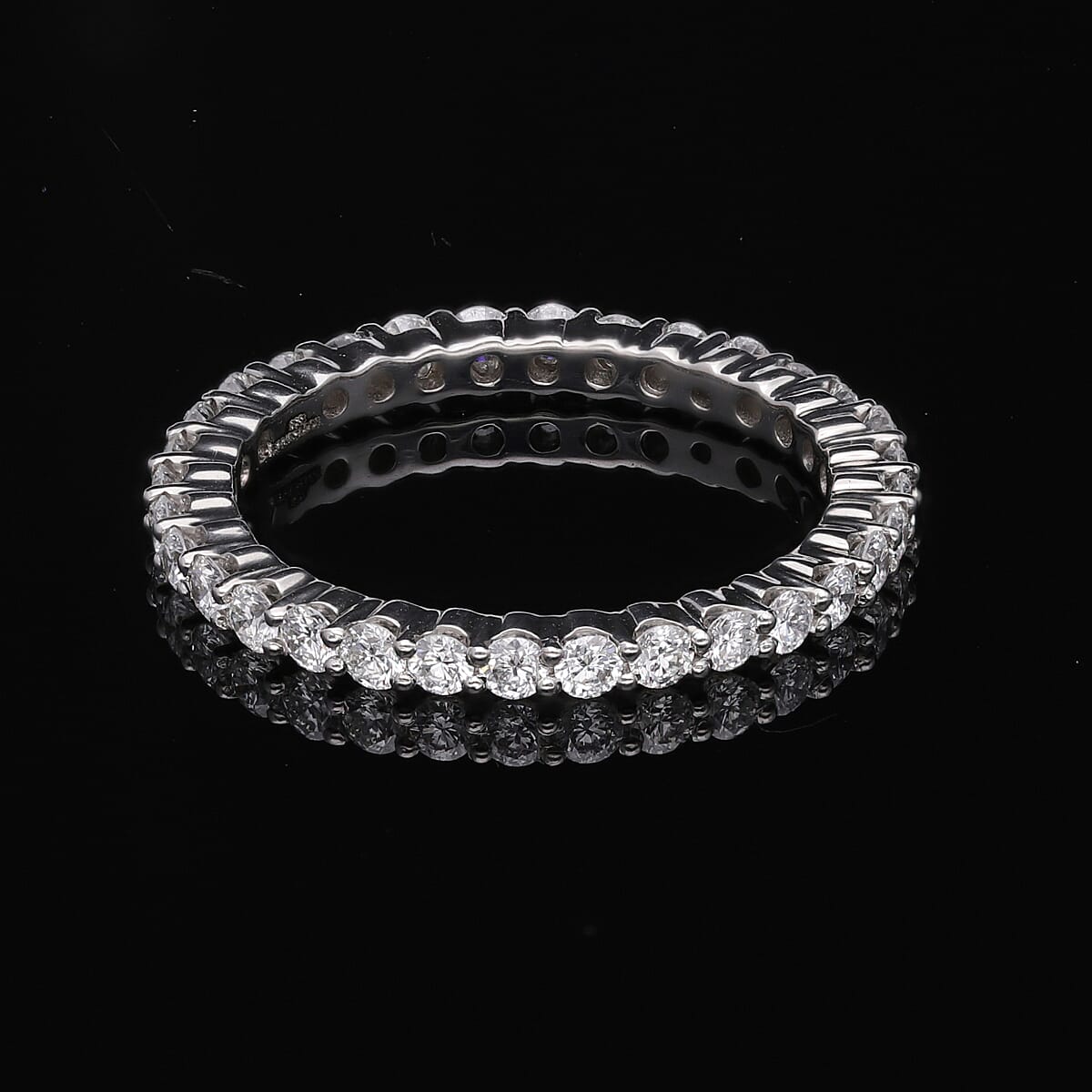 RHAPSODY 950 Platinum IGI Certified Diamond (VS/E-F) Eternity Wedding Band Ring 1.00 Ct. 3873767 2