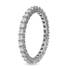 RHAPSODY 950 Platinum IGI Certified Diamond (VS/E-F) Eternity  Ring 1.00 Ct.