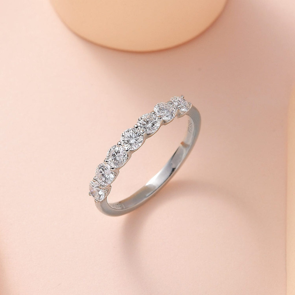 RHAPSODY 950 Platinum IGI Certified Diamond (VS-E-F) Ring 1.00 Ct