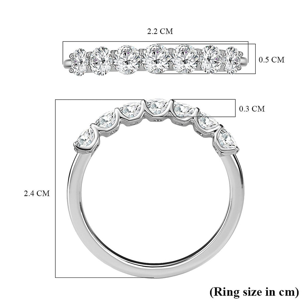 RHAPSODY 950 Platinum IGI Certified Diamond (VS-E-F) Ring 1.00 Ct