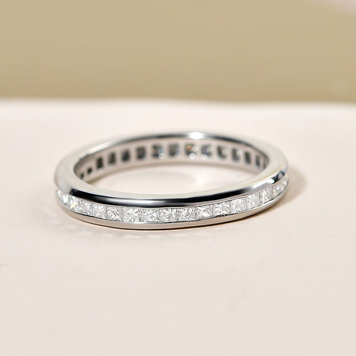 RHAPSODY 950 Platinum IGI Certified Diamond (VS-E-F) Full Eternity Wedding Band Ring 1.00 Ct. 8915034 4