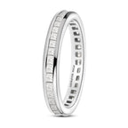 RHAPSODY 950 Platinum IGI Certified Diamond (VS-E-F) Full Eternity Band Ring 1.00 Ct.