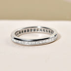 RHAPSODY 950 Platinum IGI Certified Diamond (VS-E-F) Full Eternity Band Ring 1.00 Ct.