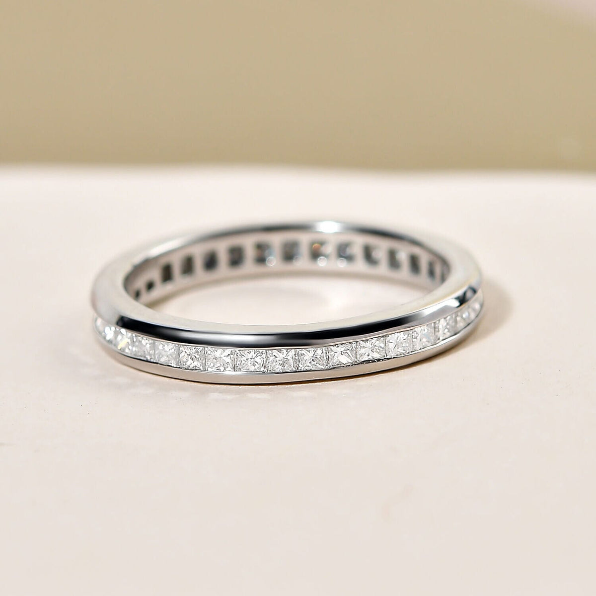 RHAPSODY 950 Platinum IGI Certified Diamond (VS-E-F) Full Eternity Wedding Band Ring 1.00 Ct. 8915034 3