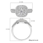 RHAPSODY 950 Platinum IGI Certified Diamond (VS-E-F) Ring 1.00 Ct.