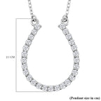 RHAPSODY 950 Platinum IGI Certified Diamond (VS-E-F) Necklace (Size - 18) 0.50 Ct.