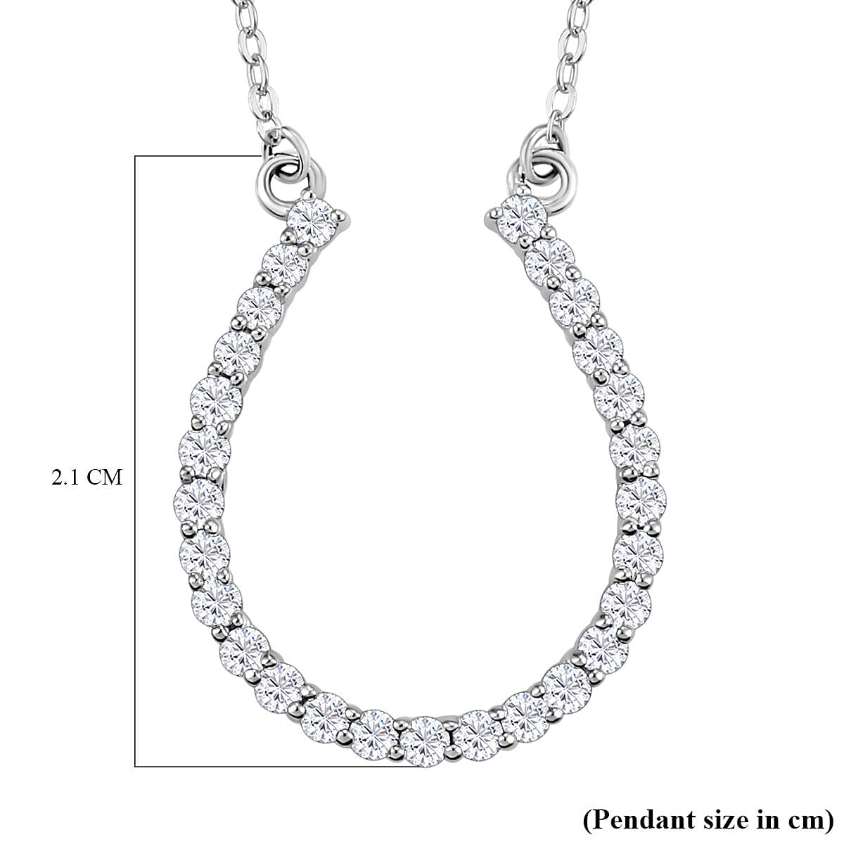 RHAPSODY 950 Platinum IGI Certified VS/E-F 0.50 Ct  Diamond Necklace (Size - 18) 7435167 13