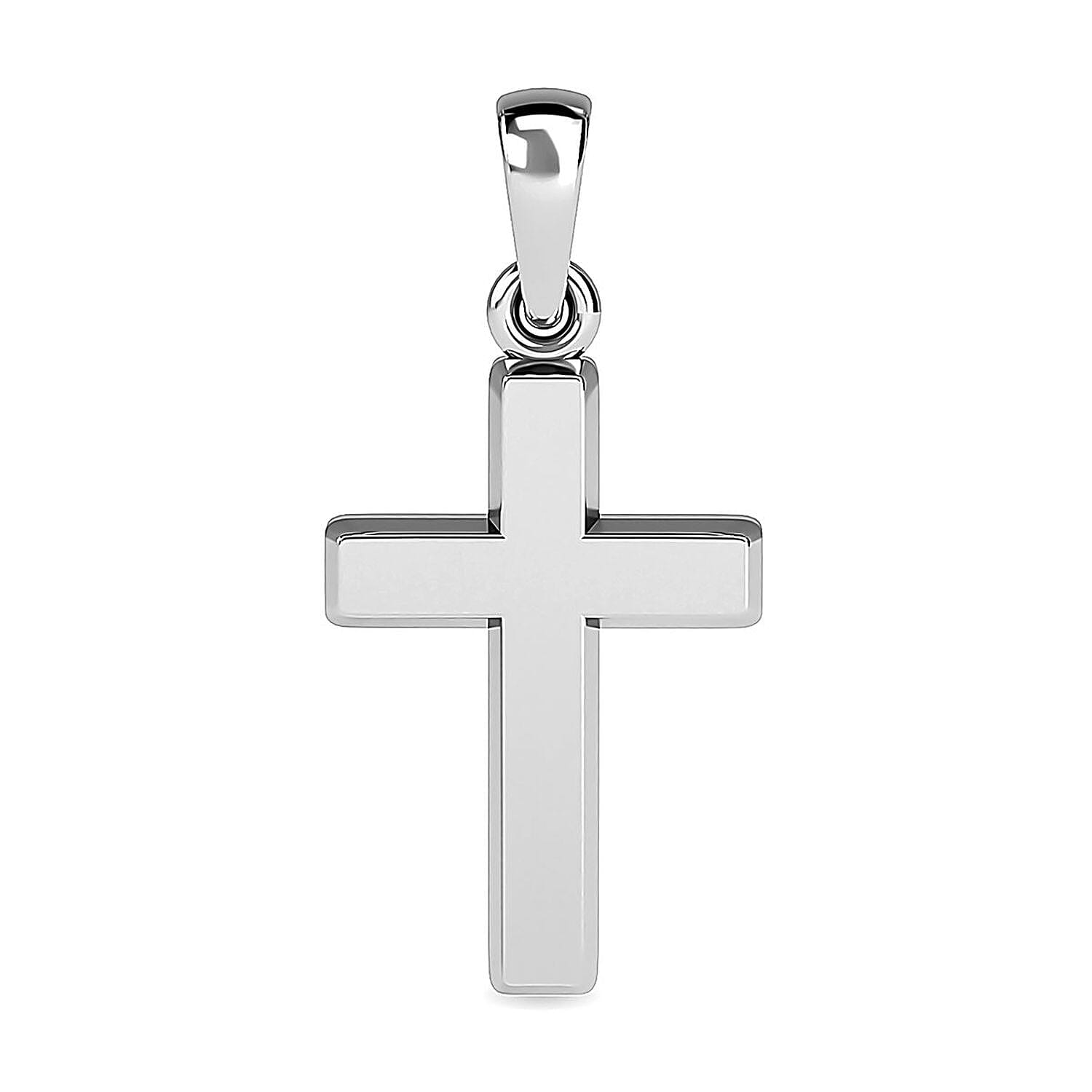 950 Platinum Plain Cross Pendant 2829835 0