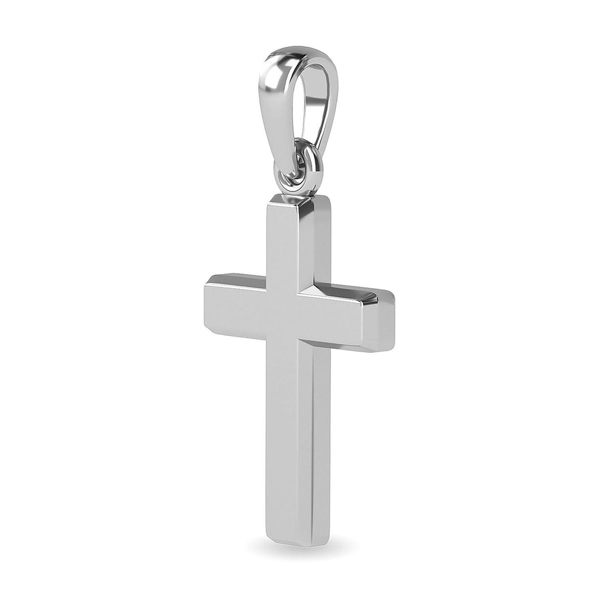 950 Platinum Plain Cross Pendant 2829835 4