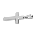 RHAPSODY 950 Platinum Plain Cross Pendant in Supreme Finish 2.15 gram