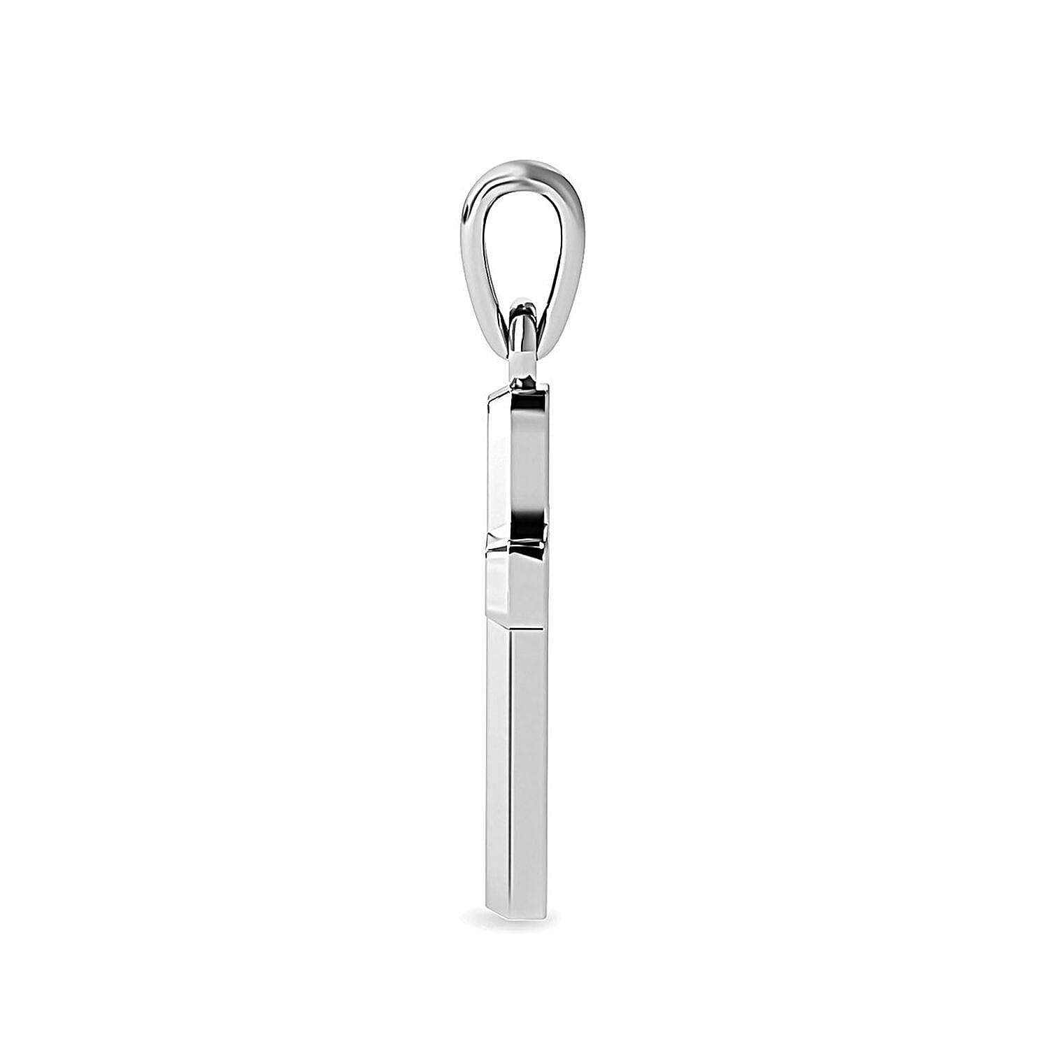 950 Platinum Plain Cross Pendant 2829835 6