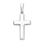 RHAPSODY 950 Platinum Plain Cross Pendant in Supreme Finish 2.15 gram
