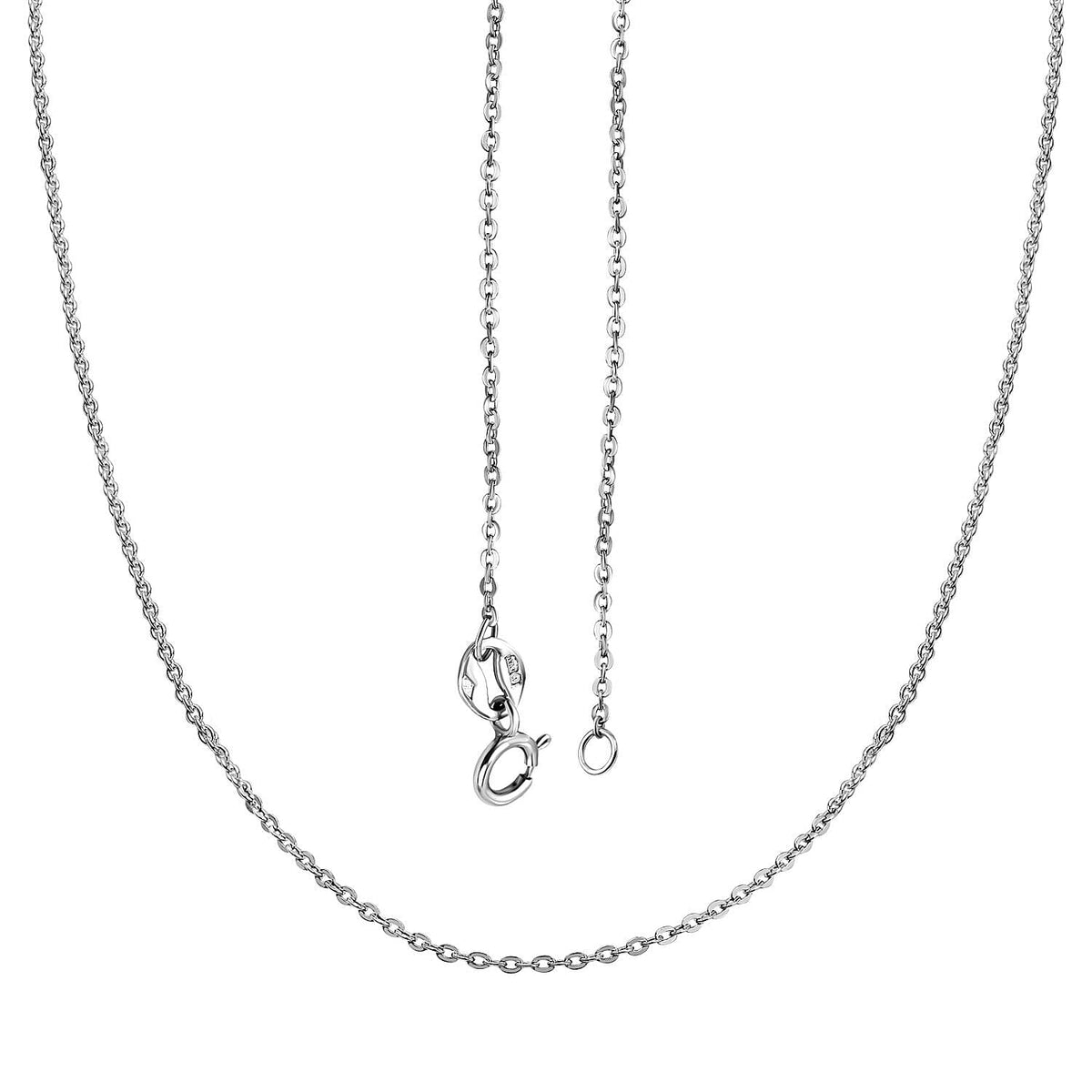 950 Platinum Trace Chain Size 18 inches 6272868 3