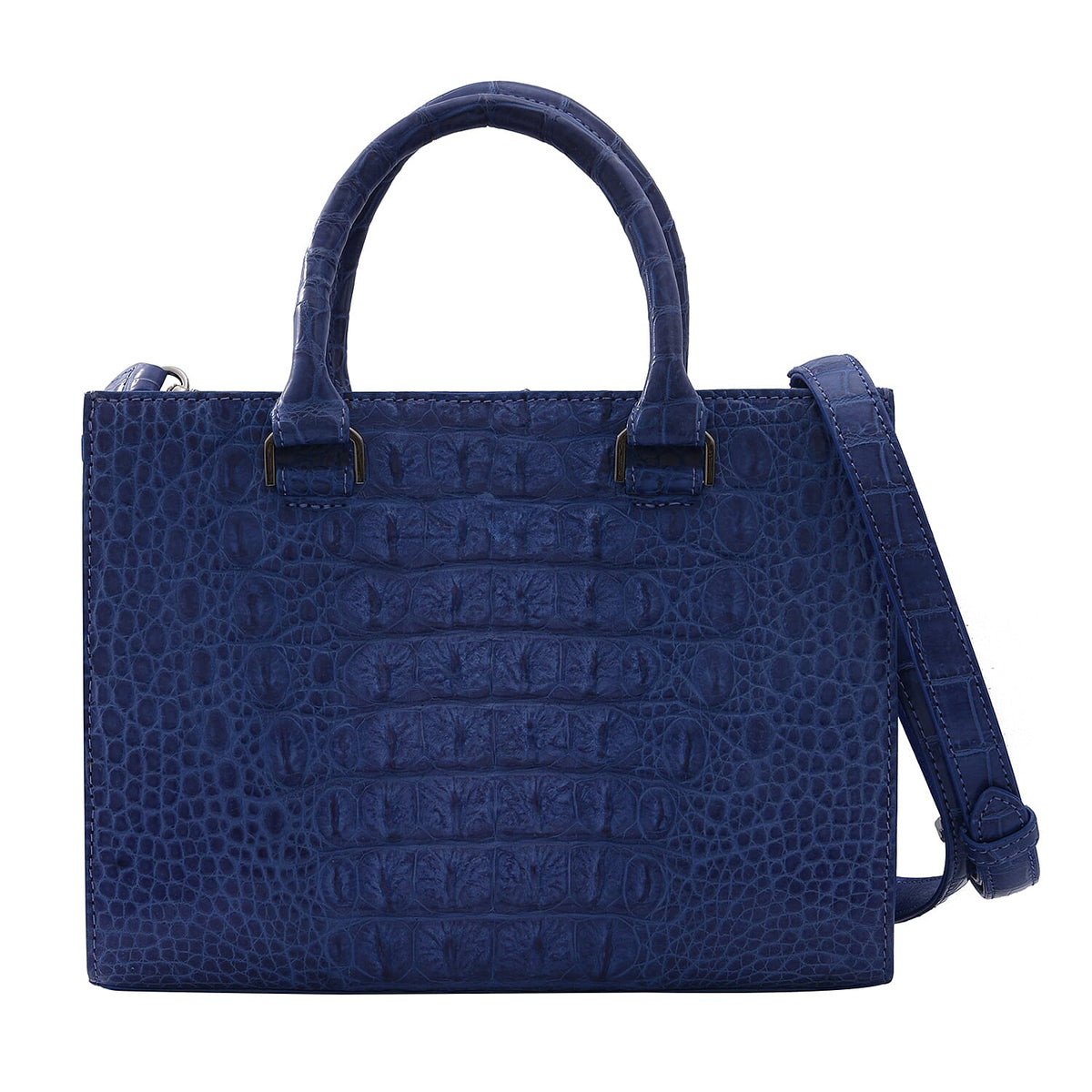 RIVER 100% Genuine Crocodile Leather Bag with Zipper Closure 7599811 0
