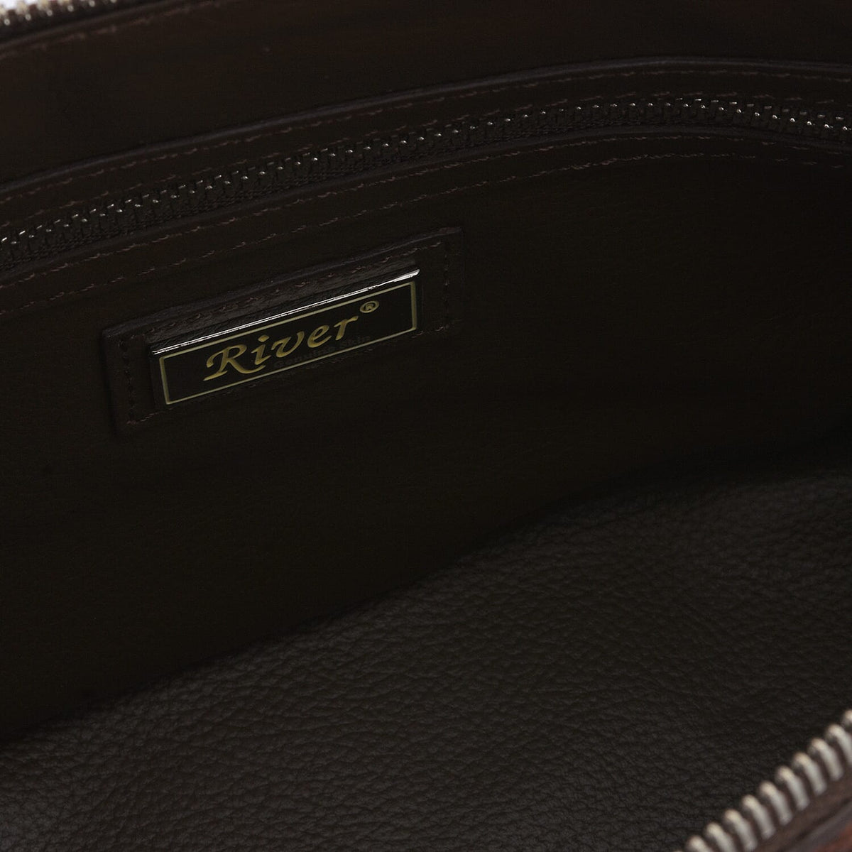 RIVER 100% Genuine Crocodile Leather Bag with Zipper Closure 7599832 4