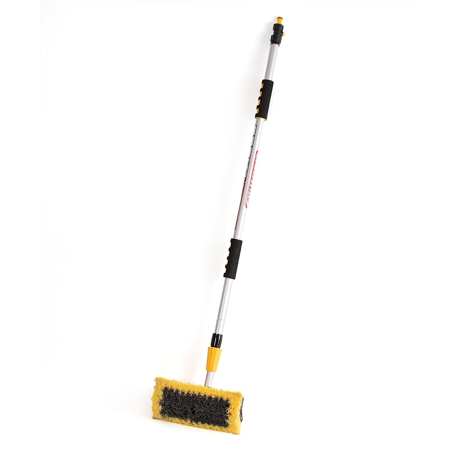 2m Extendable Telescopic Wash Brush - Yellow 7729918 0
