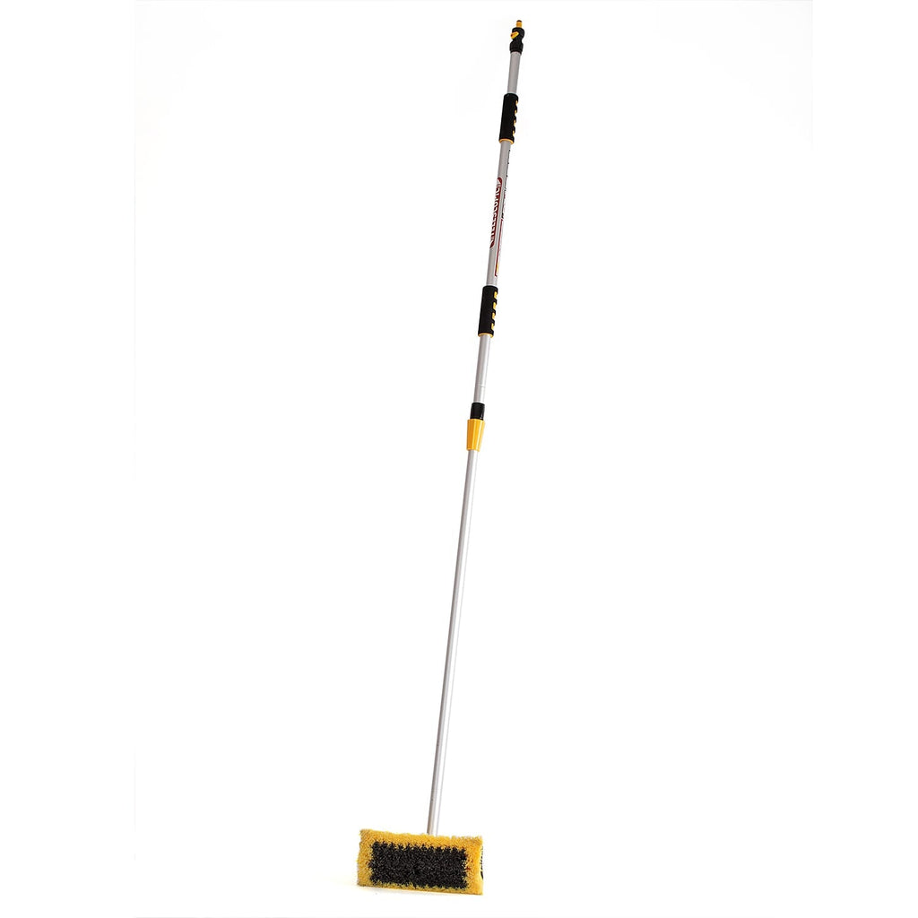 2m Extendable Telescopic Wash Brush - Yellow