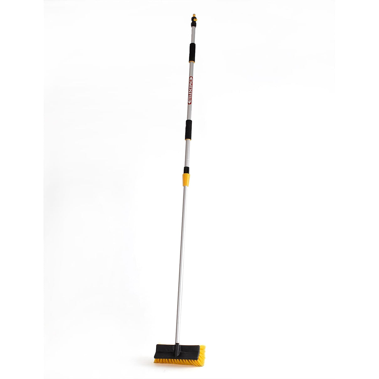 2m Extendable Telescopic Wash Brush - Yellow 7729918 4
