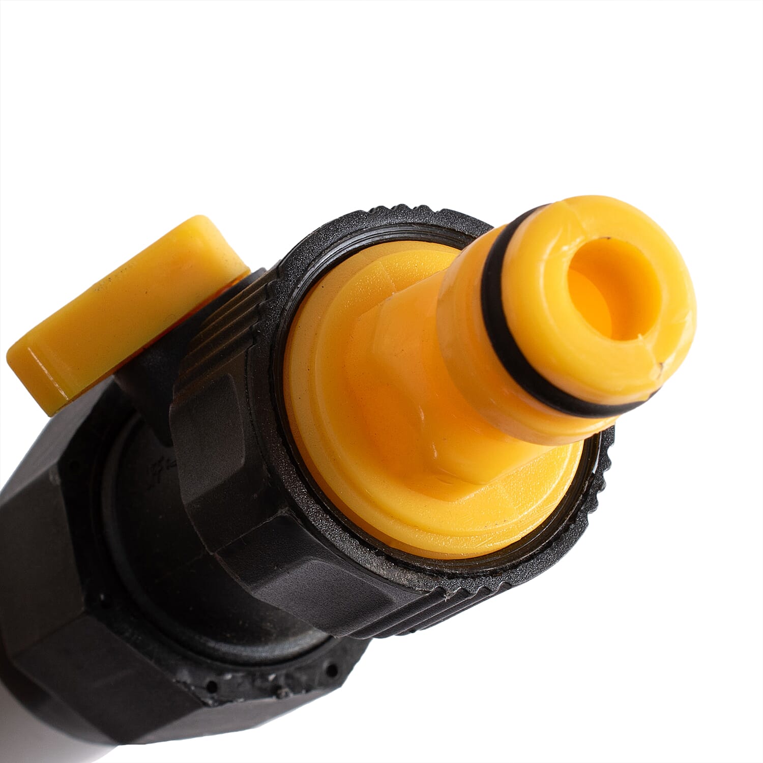 2m Extendable Telescopic Wash Brush - Yellow 7729918 5
