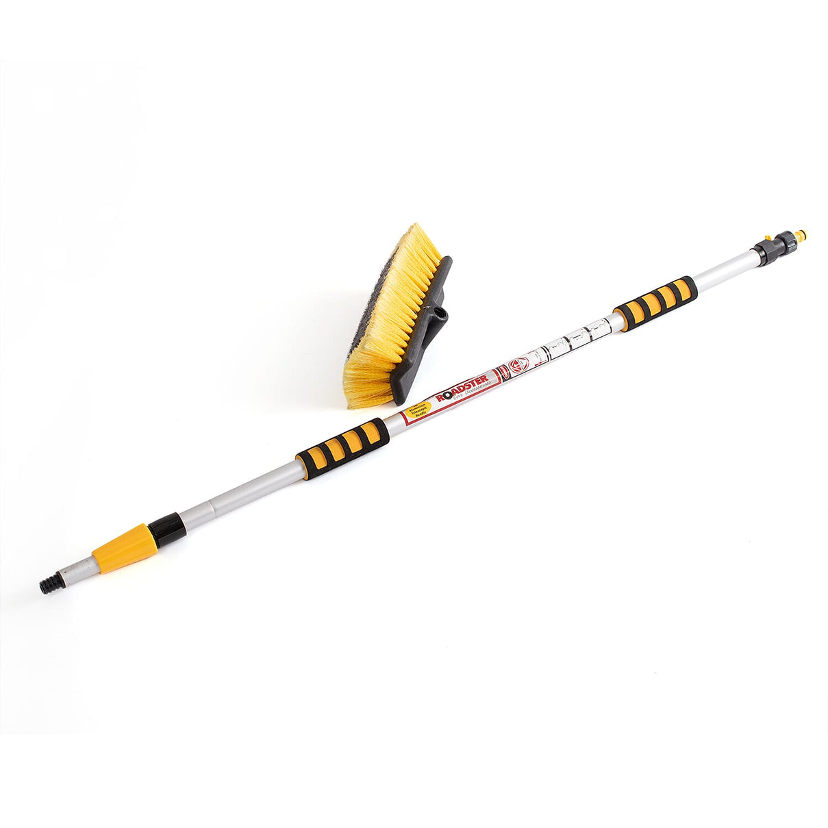 2m Extendable Telescopic Wash Brush - Yellow 7729918 7