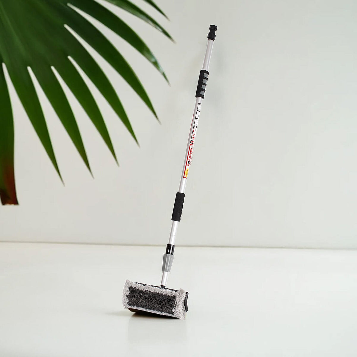 2m Extendable Telescopic Water Fed Soft Wash Brush - Grey - Cars, Vans, Conservatory, Windows, Caravans 7729919 1