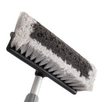 2m Extendable Telescopic Water Fed Soft Wash Brush - Grey - Cars, Vans, Conservatory, Windows, Caravans