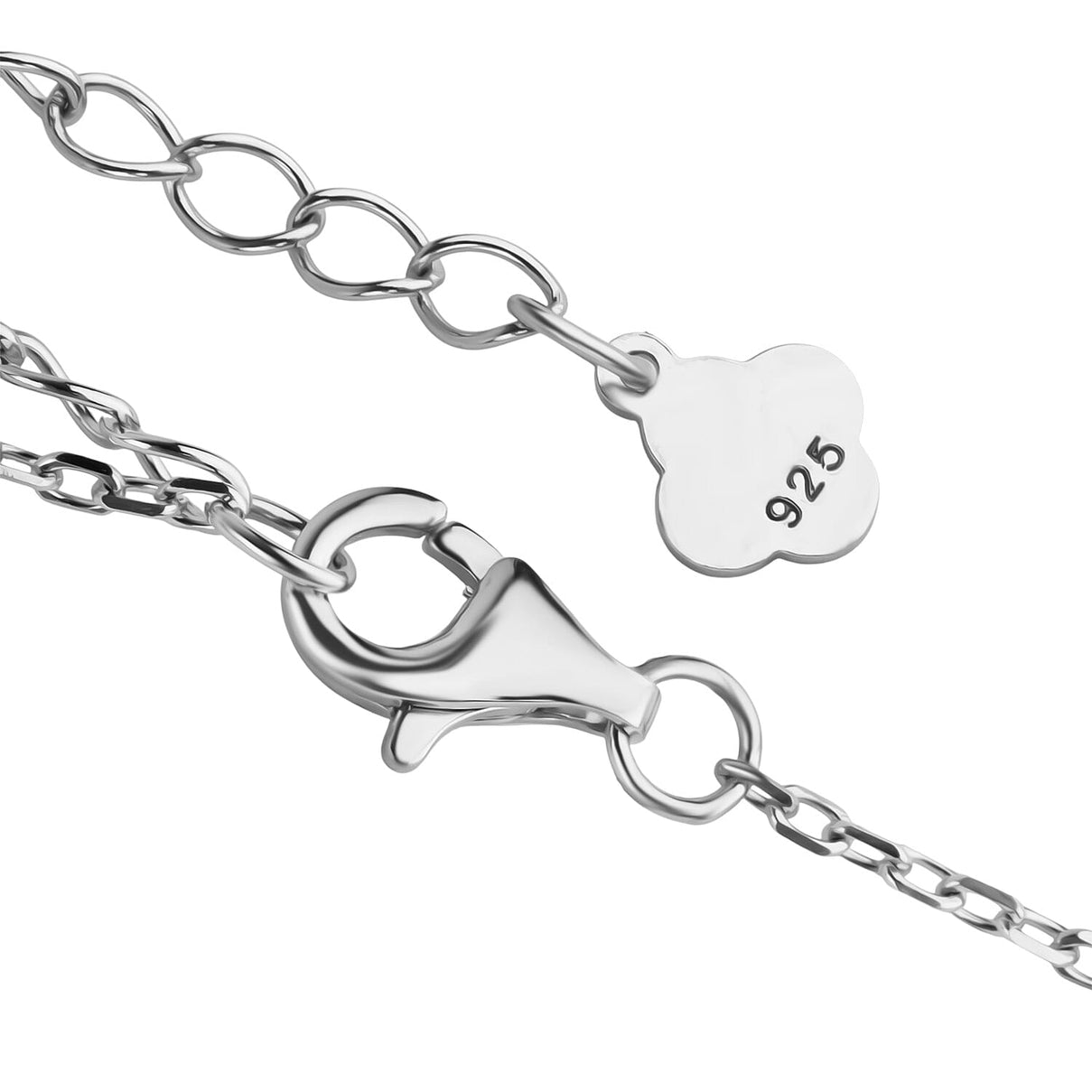 ROMA DESIGNER OUTLET CLOSEOUT Blue Apatite Necklace (Size - 16 - 2 Ext) with Lobster Clasp in Rhodium Overlay Sterling Silver 8.00 Ct. 8180787 4