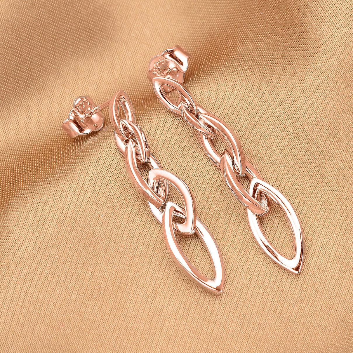 Rachel Galley  18K Vermeil RG Plated Sterling Silver Earring (With Push Back ) 3890698 3