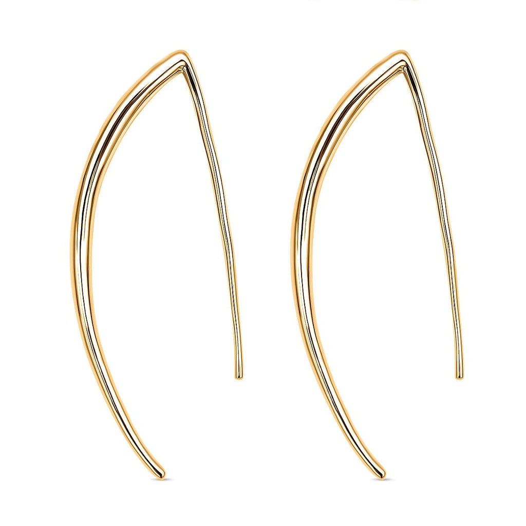 Rachel Galley 18K Vermeil Yellow Gold Plated  Sterling Silver Earring (With Rubber Push Back)