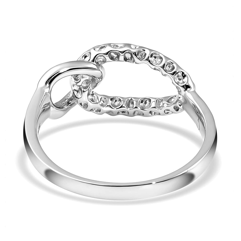 Rachel Galley Rhodium Overlay Sterling Silver Ring