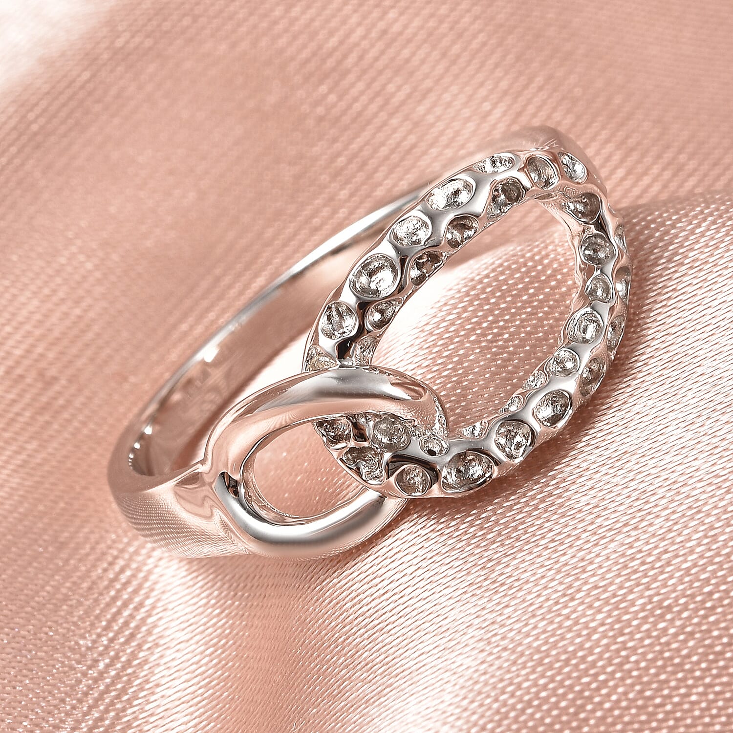 Rachel Galley Rhodium Overlay Sterling Silver Ring 3887939 2