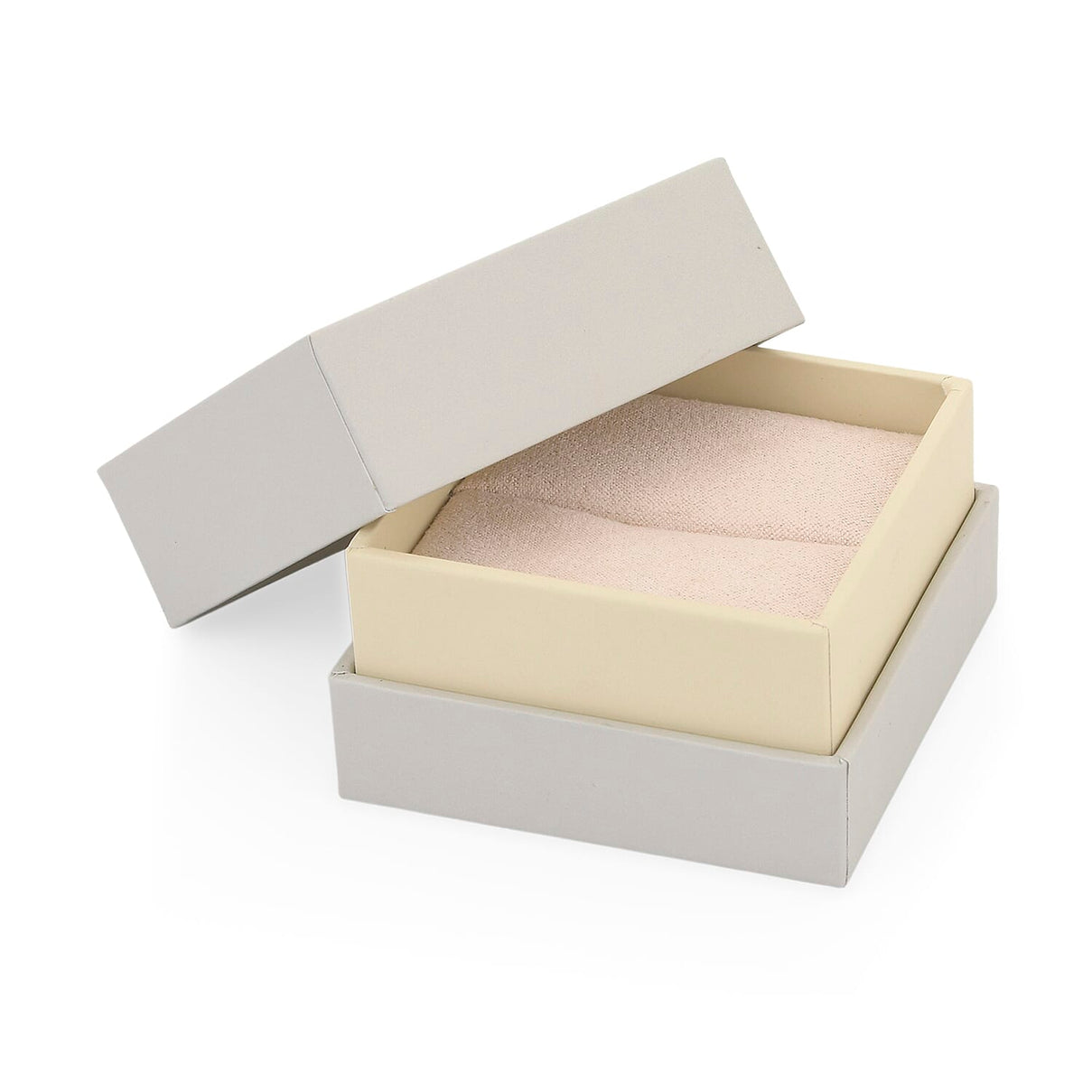 Rachel Galley Ring Box and Pouch (6.3x6.3x4.5cm) - Gray 7949335 6