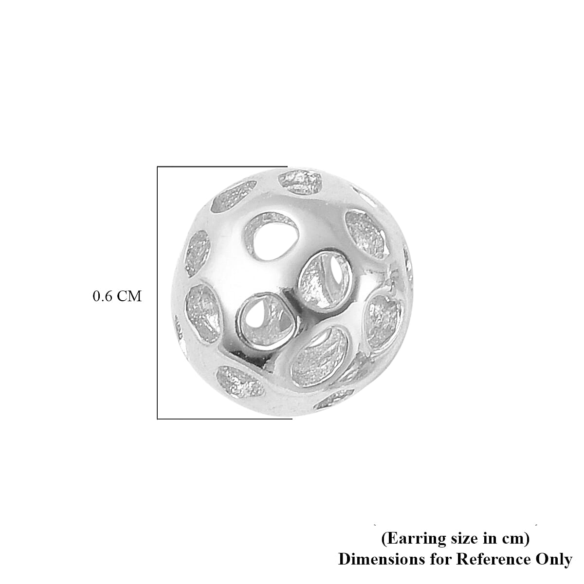 Rachel Galley Shimmer Collection Earrings in Rhodium Plated Sterling Silver 3878862 5