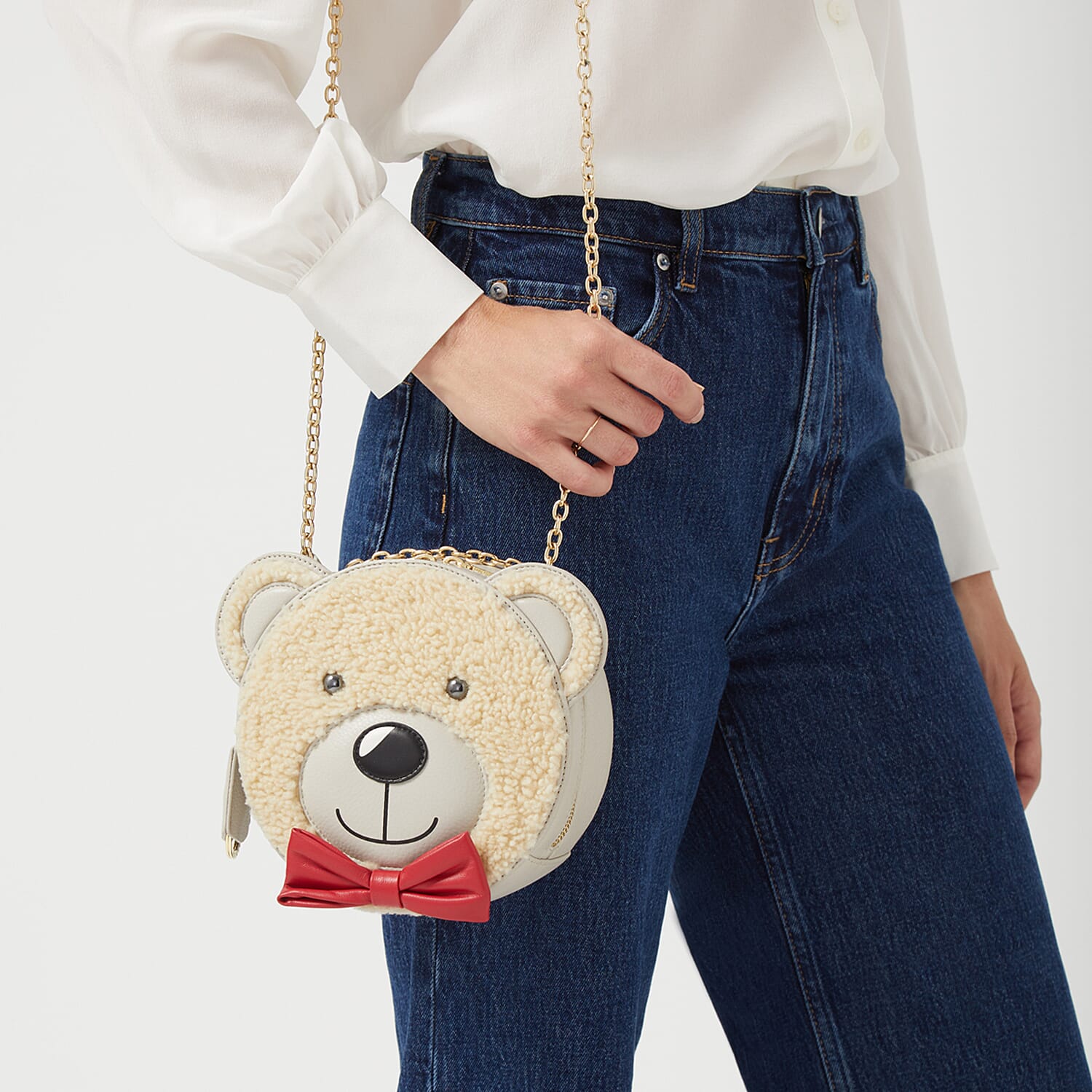 Radley London Teddy Medium Ziptop Crossbody Bag - Natural Beige 8088860 4