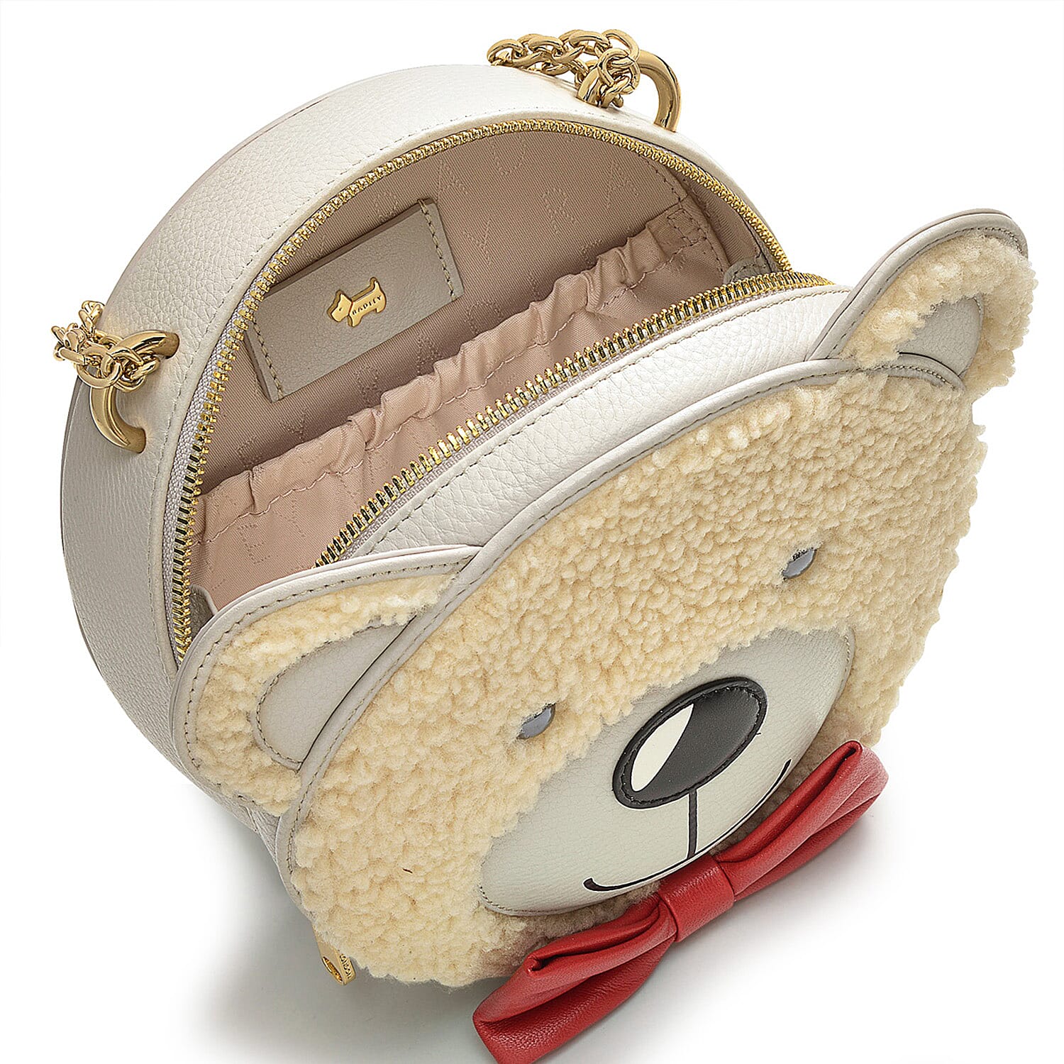 Radley London Teddy Medium Ziptop Crossbody Bag - Natural Beige 8088860 6