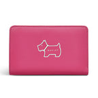 Radley London Showcase - Heritage Dog Outline Medium Bifold Purse - Pink