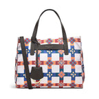 Radley London Finsbury Park Patchwork Medium Ziptop Grab Bag with Shoulder Strap - White