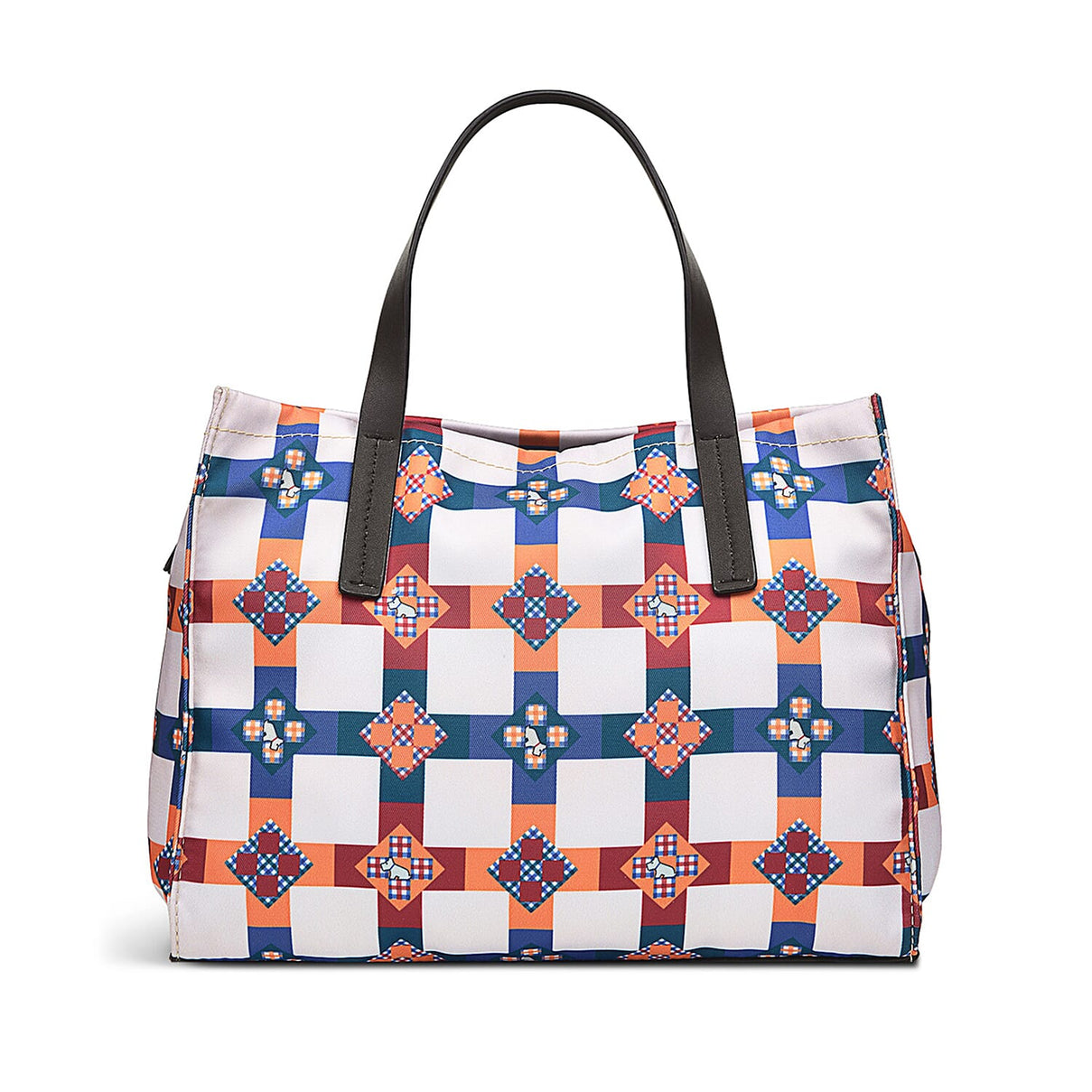 Radley London Finsbury Park Patchwork Medium Ziptop Grab Bag with Shoulder Strap - White 8088849 3