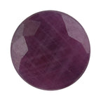 Raipur Ruby Round 8 mm Gemstone, 2.81 Ct