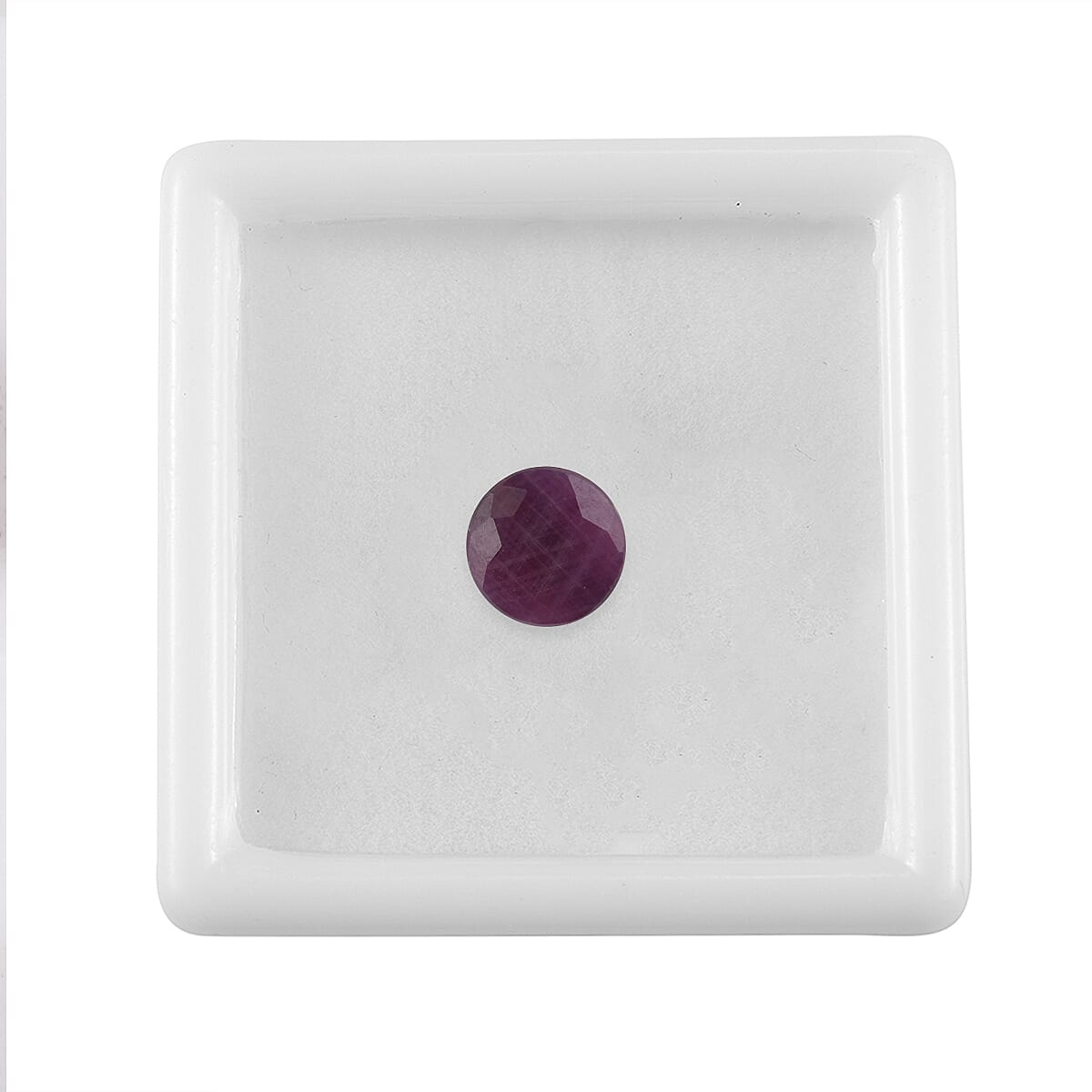 Raipur Ruby Round 8 mm Gemstone, 2.81 Ct 8499401 3
