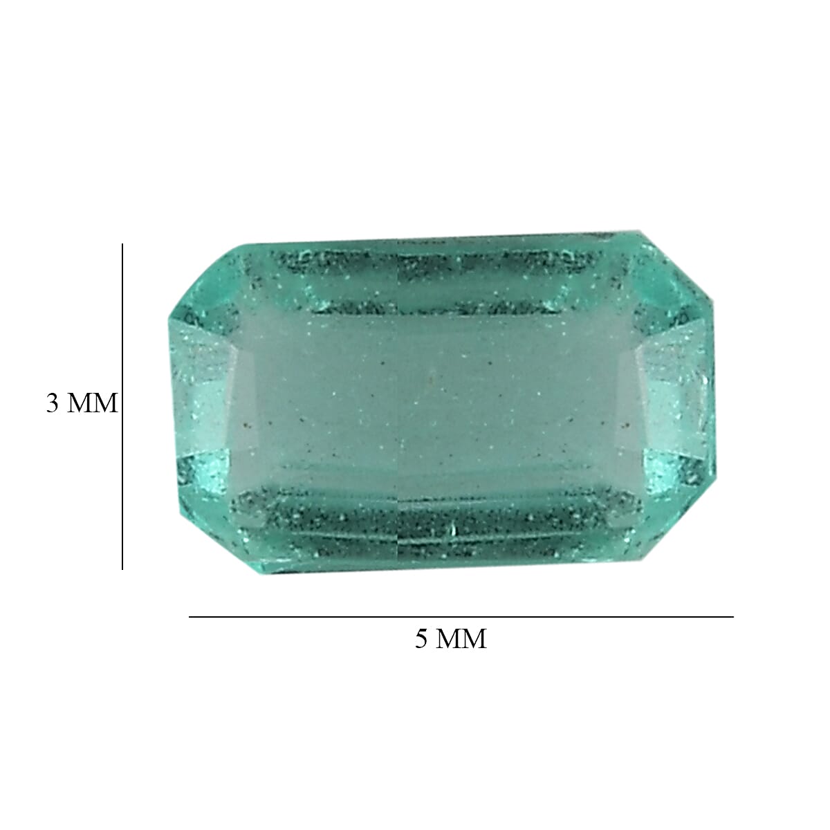 Rare Find AAA Boyaca Colombian Emerald Octagon 1ct in Total 7851919 5