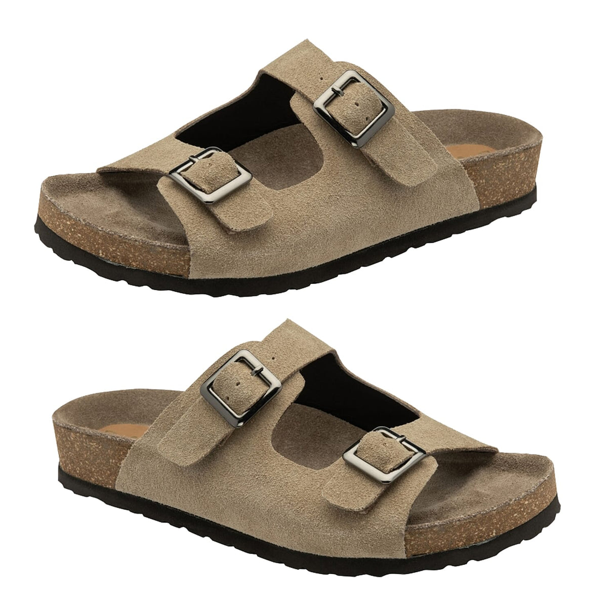 Ravel Buckle Ladies Sandal (Size 3) - Taupe 7565131 0