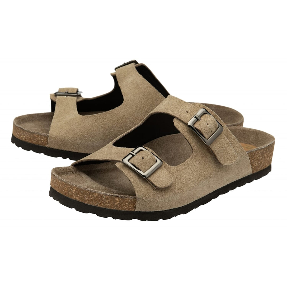 Ravel Buckle Ladies Sandal (Size 3) - Taupe 7565131 1