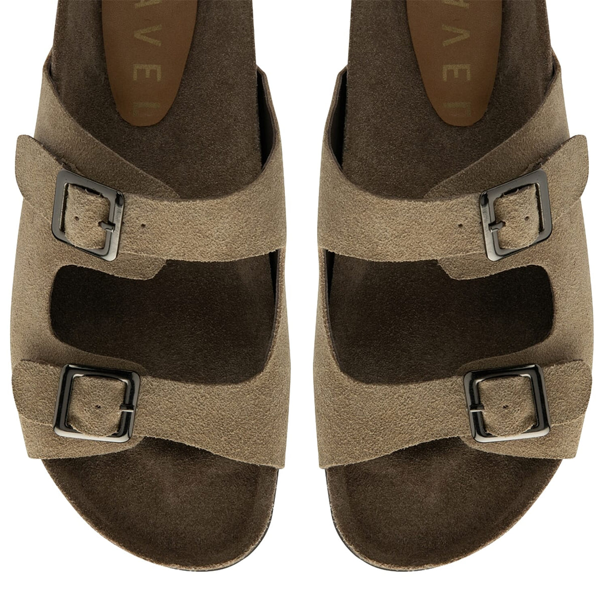 Ravel Buckle Ladies Sandal (Size 3) - Taupe 7565131 3