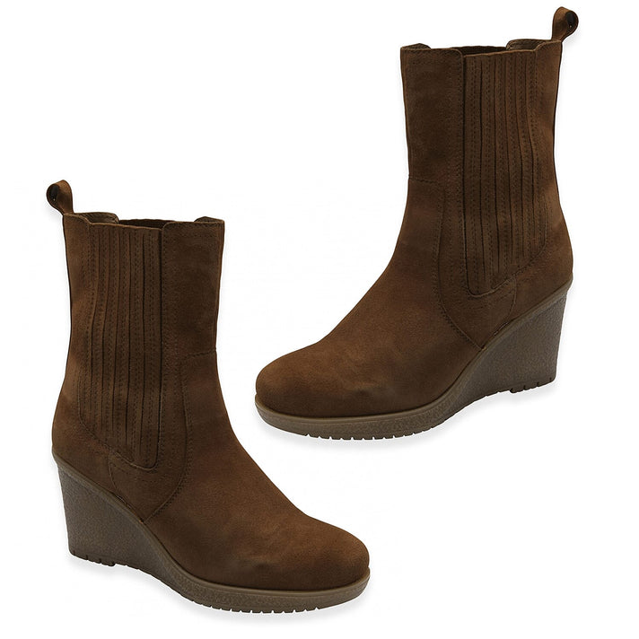 Ravel Calvay Ladies Ankle Boot with Inside Zip (Size - 3) - Tan 8367702 1